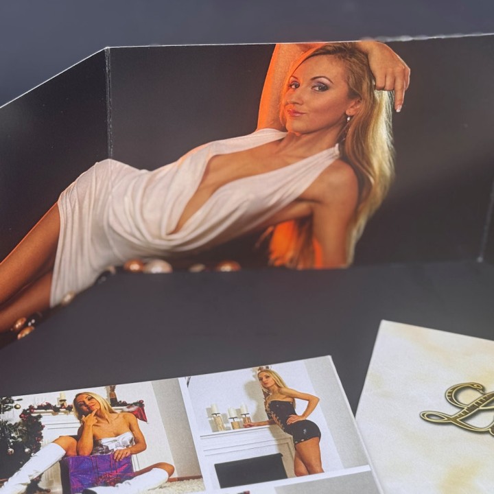 Lady Anja Classic Christmas Card from 2015 Collector's Item