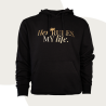 Hoodie „Her RULES. MY life.“ - diskrete Version Hoodie „Her RULES. MY life.“ - diskrete Version