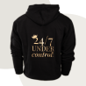 Hoodie „24/7 UNDER control“ - diskrete Version Hoodie „24/7 UNDER control“ - diskrete Version