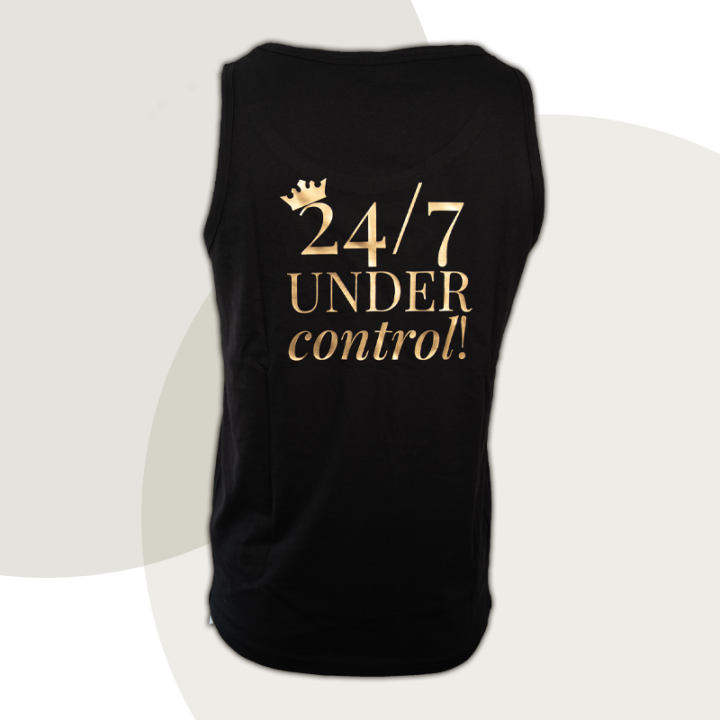 Muscle-Shirt "24/7 UNDER control" - Discreet Version
