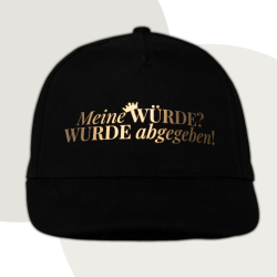 Cap „Meine WÜRDE? WURDE...