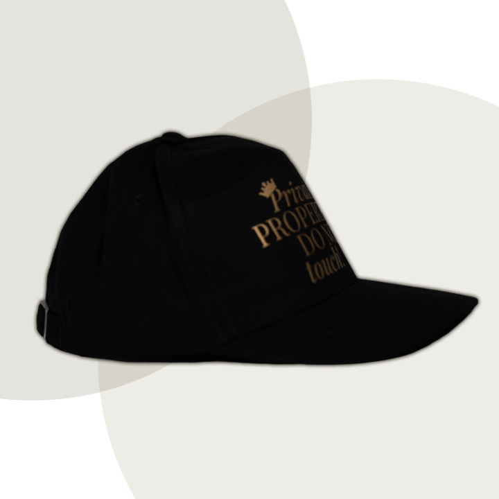 Cap "Private PROPERTY DO NOT touch" - Discreet Version