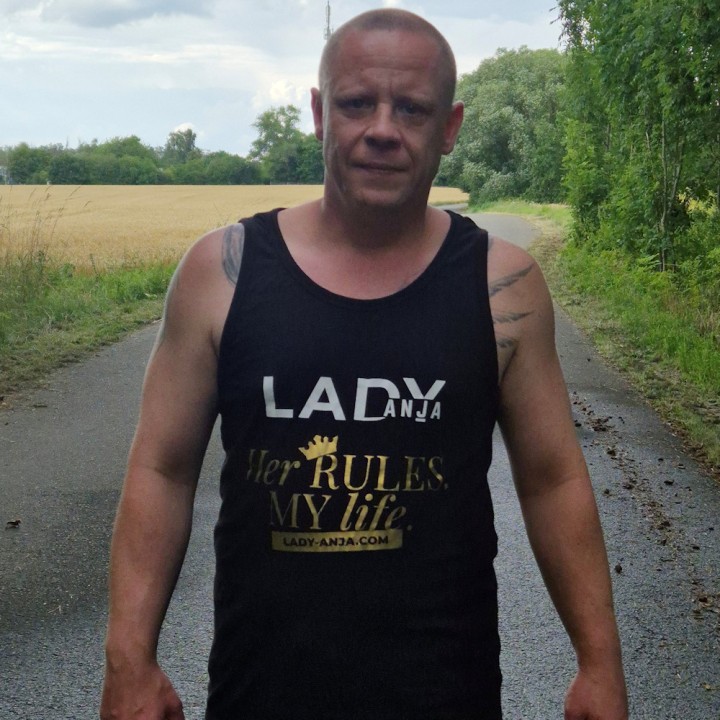 Muscle-Shirt „Her RULES. MY life.“ - Owned & Proud Version