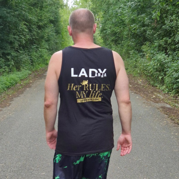 Muscle-Shirt „Her RULES. MY life.“ - Owned & Proud Version
