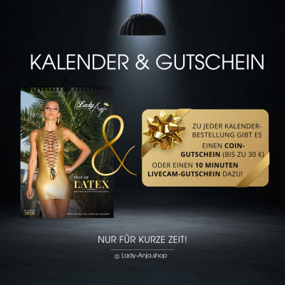 Best of Latex Lady Anja A3 Kalender 2026