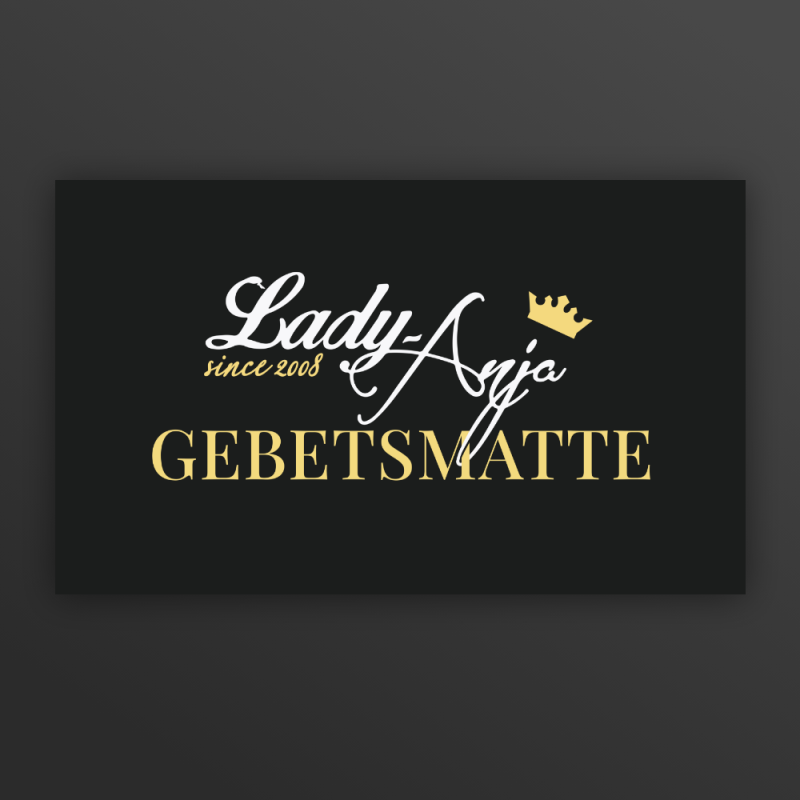 Gebetsmatte inkl. Anleitung