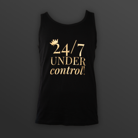 Muscle-Shirt „24/7 UNDER control“ - diskrete Version