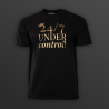 T-Shirt „24/7 UNDER control“ - diskrete Version