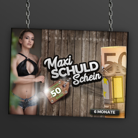 6 Monats Schuldschein 50 Euro