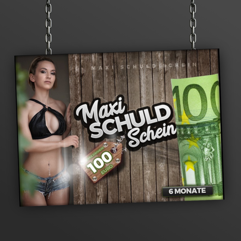 6 Monats Schuldschein 100 Euro