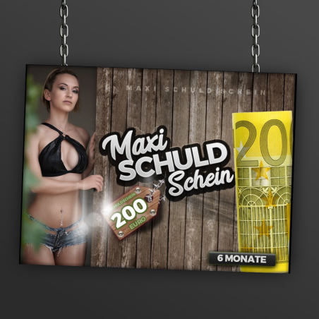 6 Monats Schuldschein 200 Euro
