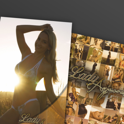 Autogrammkarte Bikini Sunset