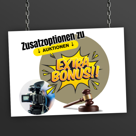 Zusatzoptionen zu Auktionen