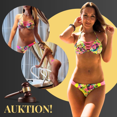 Farbintensiver Bikini