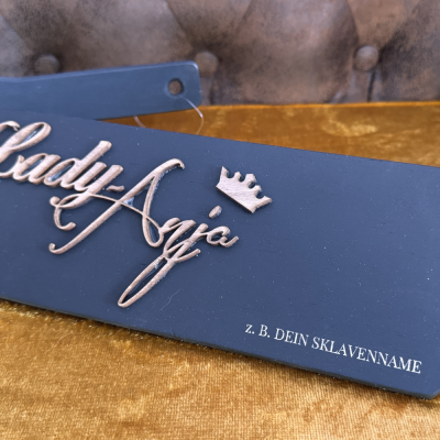 handgefertigtes BDSM Paddle „Lady Anja"