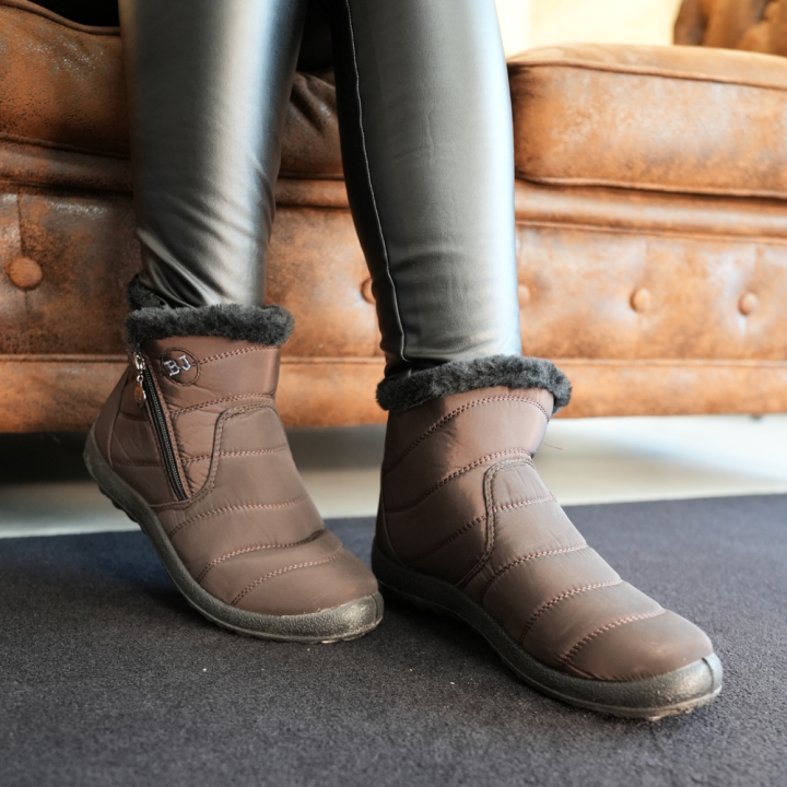 Braune Ortho-BJ Winterstiefel