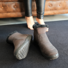 Braune Ortho-BJ Winterstiefel