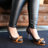 Dunkelbraune High Heels der Marke Shoe Vita