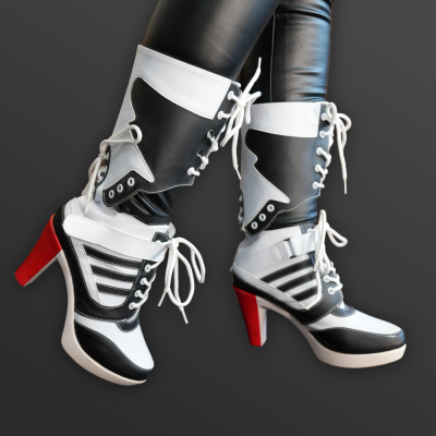 Hochhackige Sneaker-Stiefel