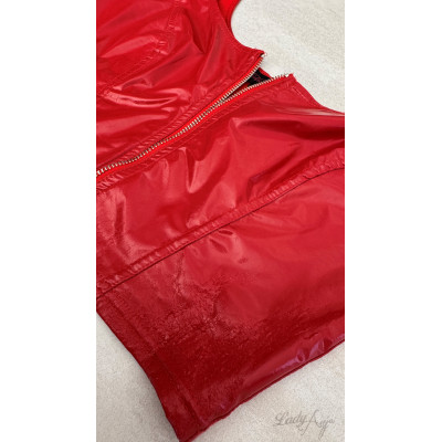 Miss Noir Wetlook Top