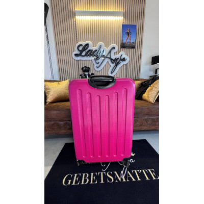 Mein pinker Reisekoffer mit  Überraschungsinhalt