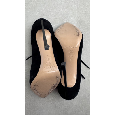 Getragene schwarze CASADEI Pumps