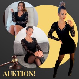 Schwarzes Spitzenkleid seit 2017