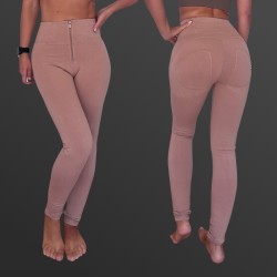 Freddy WR.UP High Waist Hose in Altrosa