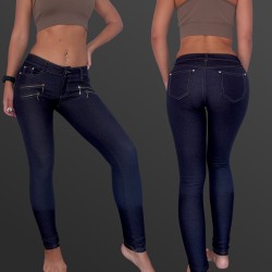 R Jonaco Skinny Jeans in Blue
