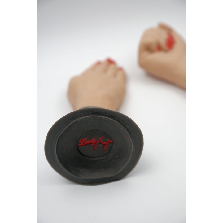 Silicone Hand Fist or Flat Hand
