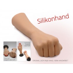 Silikonhand Faust oder flache Hand