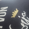 T-Shirt schwarz "Eigentum von Lady Anja"