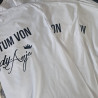 T-Shirt weiß "Eigentum von Lady Anja" T-Shirt weiß "Eigentum von Lady Anja"